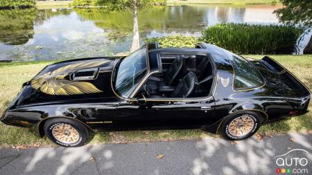 Pontiac Trans Am 1979, de haut