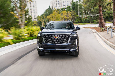 2021 Cadillac Escalade, front