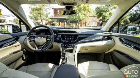 Cadillac XT6 2020, intérieur