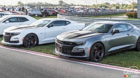 Camaros at the Motor Bella