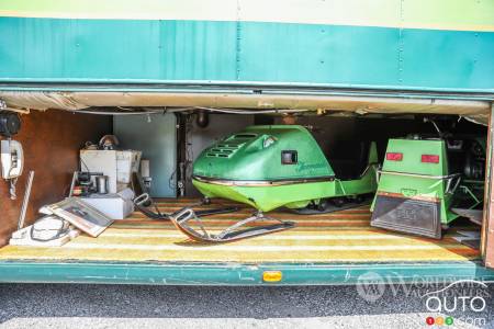 Snowmobiles in the Camelot Cruiser