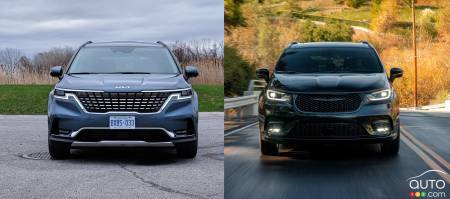 Kia Carnival / Chrysler Pacifica Hybrid