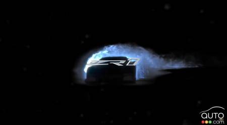 Image of the future Chevrolet Corvette ZR1