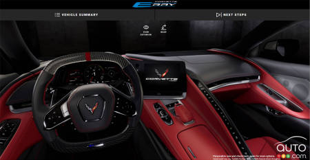 Chevrolet Corvette E-Ray  - Interior