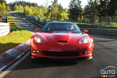 Chevrolet Corvette ZR1 2009, avant