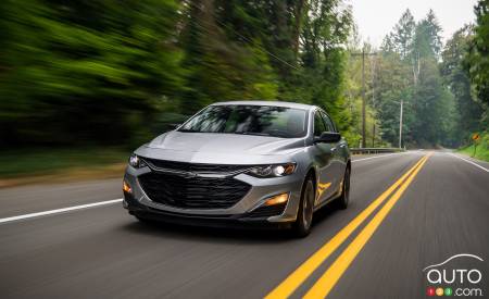 2019 Chevrolet Malibu, front