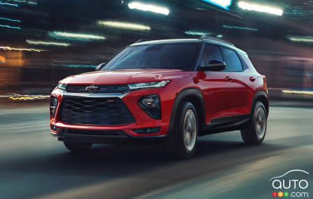 Chevrolet Trailblazer 2021, trois quarts avant