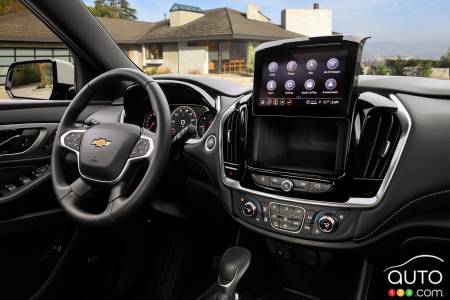 Chevrolet Traverse RS, interior