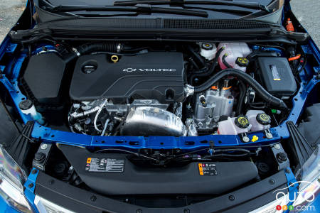 Engine of the 2019 Chevrolet Volt