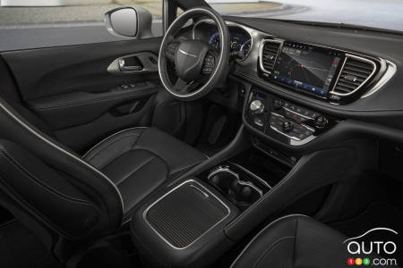 Interior of Chrysler Pacifica Limited S