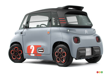 The Citroën Ami small electric city car