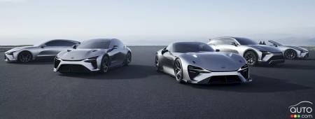 Des concepts Lexus électriques