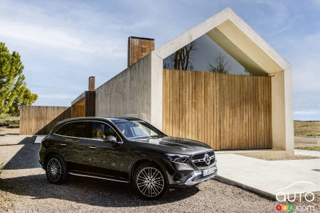 Exterior design of 2023 Mercedes-Benz GLC