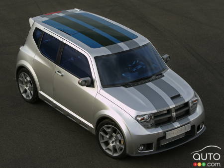 Dodge Hornet concept, 2006, from above
