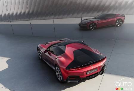 Ferrari 12Cilindri, from above