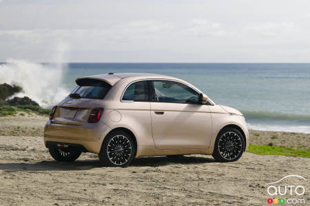 Design extérieur de Fiat 500e La Prima 2024