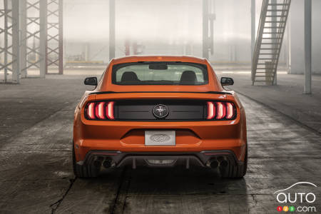 Ford Mustang EcoBoost HPP 2020, arrière