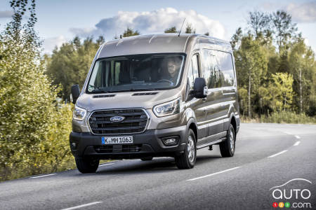 Ford Transit Double Cab hybride 2019
