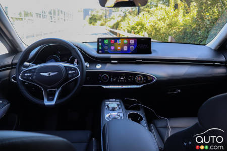 Interior of the 2023/2024 Genesis Electrified GV70