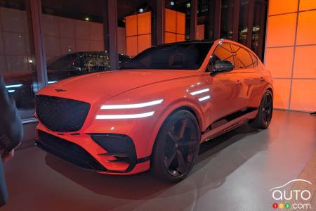 Unveiling of the Genesis GV80 Magma concept