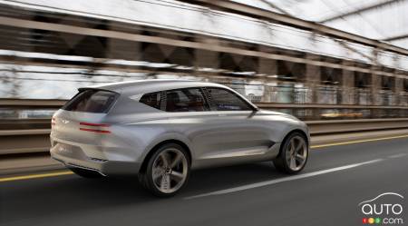Prototype Genesis GV80 Fuel Cell