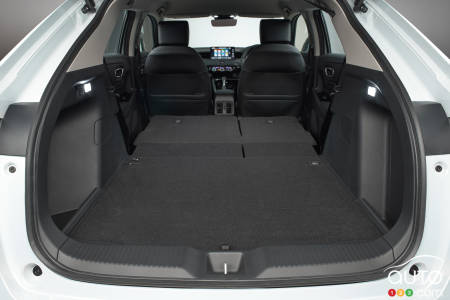 2022 Honda HR-V (Asia, Europe), cargo area with seats down
