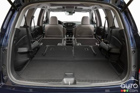 Honda Pilot, cargo area