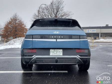 Back end of 2024 Hyundai Ioniq 5 RWD