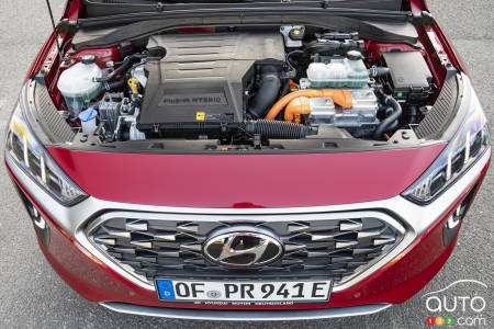 Hyundai Ioniq PHEV, moteur