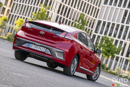 Hyundai Ioniq PHEV, arrière