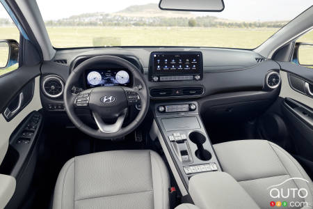 Hyundai Kona EV, intérieur