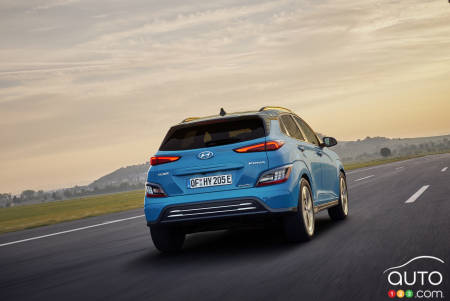 Hyundai Kona électrique 2021, arrière