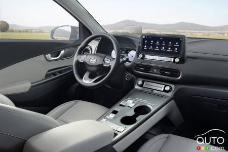 Hyundai Kona électrique 2021, intérieur