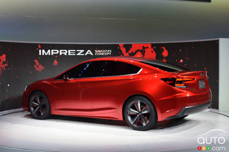 Le concept Subaru Impreza 4 portes