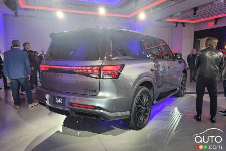 2025 Infiniti QX80, rear