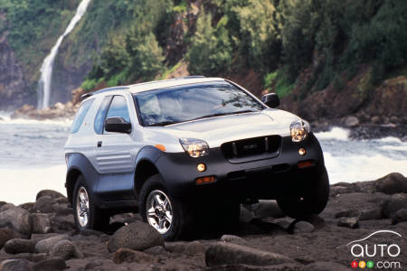2000 Isuzu VehiCross, front