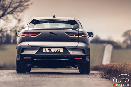 Jaguar I-PACE, arrière