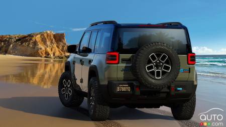 Jeep Recon, rear