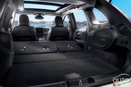 Jeep Cherokee Overland, coffre