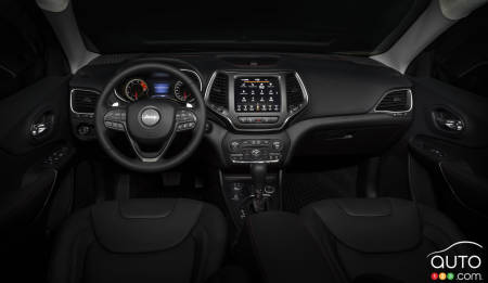 Jeep Cherokee Trailhawk, intérieur