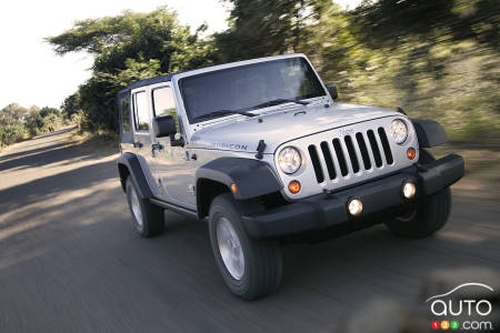 Le Jeep Wrangler Unlimited Rubicon 2007