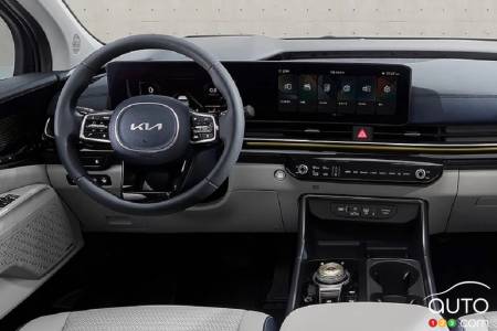 2025 Kia Carnival, steering wheel, dashboard