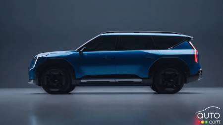 2024 Kia EV9, profile