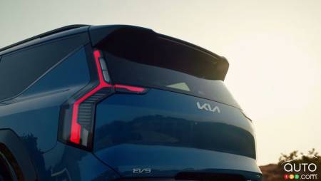 2024 Kia EV9, rear
