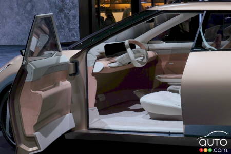 The Kia EV4 concept, interior