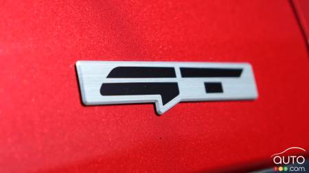 Écusson GT sur le Kia EV6 GT