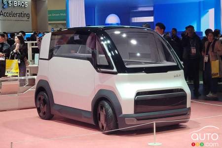 The Kia PV1 concept