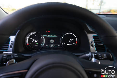 Kia Niro EV, remaining charge indicator