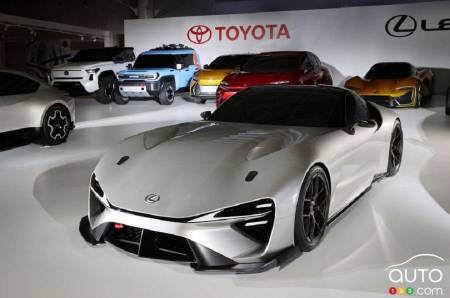 The new Lexus sport car concept