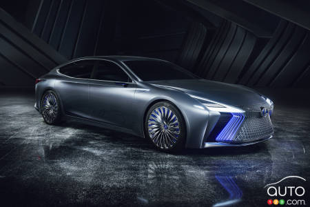 Le prototype Lexus LS+, 2017